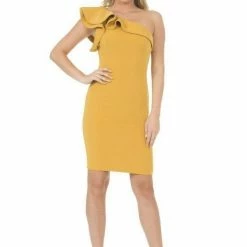 Posh Couture One Shoulder Dress