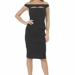 Dresses Posh Couture Ruched Cocktail Dress
