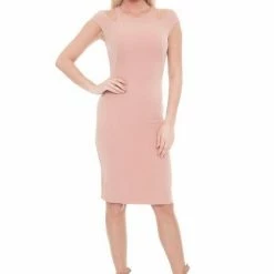 The 9-5 Shop Posh Couture Shoulder Cut Out Cocktail Dress