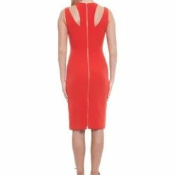 The 9-5 Shop Posh Couture Shoulder Cut Out Cocktail Dress