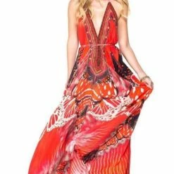 Shahida Parides Avatar Red Infinity Dress Dresses