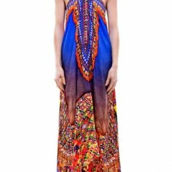 Shahida Parides Bohemian Tribal Print Dress Dresses