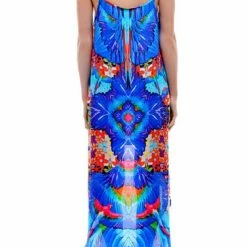 Dresses Shahida Parides Macaw Cami Hi-Low Dress