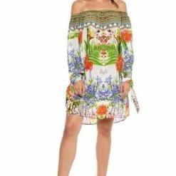 Shahida Parides Off Shoulder Shift Dress Dresses