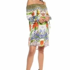 Shahida Parides Off Shoulder Shift Dress Dresses