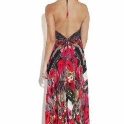 Shahida Parides Poppy Red Print Infinity Dress Dresses