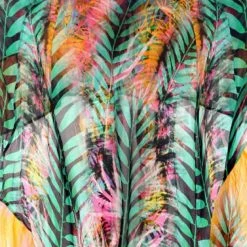 Shahida Parides Queen Palm High Low Dress