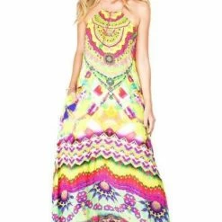 Dresses Shahida Parides Sarina Printed Long Maxi Dress