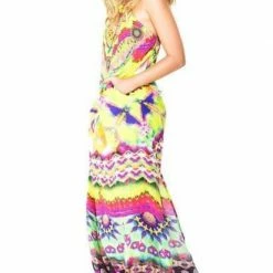 Dresses Shahida Parides Sarina Printed Long Maxi Dress