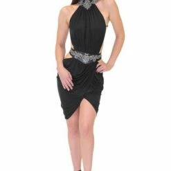 Vie Sauvage Marissa Backless Choker Dress Dresses