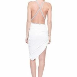 Birthday Suit Vie Sauvage Miranda Halter Crystallized Dress