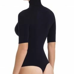 Commando Ballet Short Sleeve Turtleneck Bodysuit Influencer Style