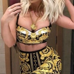 ReveBoutique Verysac Two Piece Bra And Legging Set