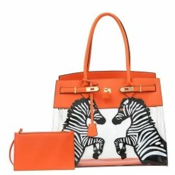 De Vesi De Zebra Handbag