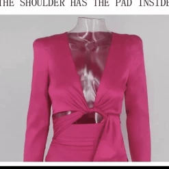 Jessica Bara Kylie Dress Knot Front Dress