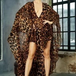 Influencer Style Jessica Bara Tulum Kaftan Playsuit