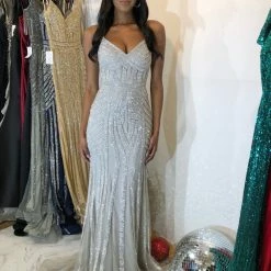 Colors Dress Glow Embellished Dress