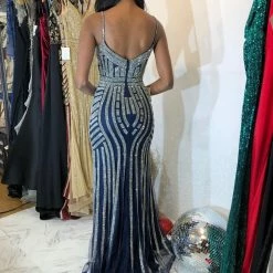 Colors Dress Glow Embellished Dress