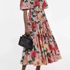 Jessica Bara Junie Floral Off The Shoulder Maxi Dress Summer Lovin'