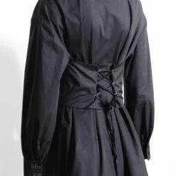 Jessica Bara Aubrey Long Sleeve Corset Shirt Dress Reve Doll Essentials