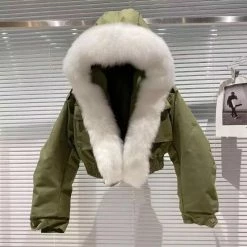 Jessica Bara Lavandra Long Sleeve Fur Trim Jacket Reve Doll Essentials