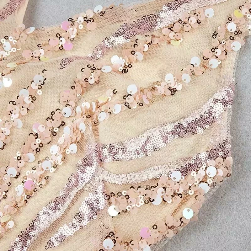 Jessica Bara Madison Rhinestone Feather Mini Dress The Event Shop