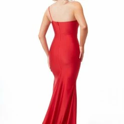 Atria One Shoulder Strap Bodycon Gown
