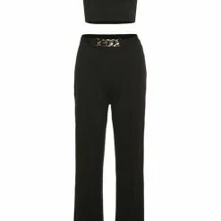 Jessica Bara Carissa Chain Top And Trouser Two Piece Set