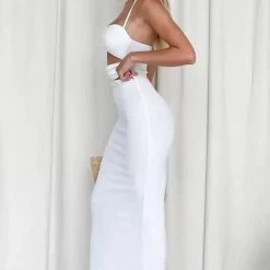 Summer Lovin' Jessica Bara Chrissy Halter Cut Out Maxi Dress