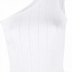 Reve Doll Essentials Jessica Bara Inna One Shoulder Gold Button Top