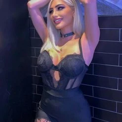 Jessica Bara Mattie Lace Romper