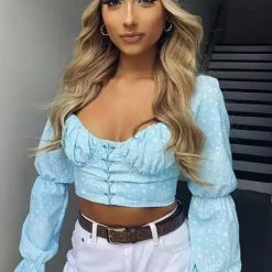 Jessica Bara Jaxon Crop Top And Skirt Three Piece Set