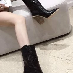 Shoes Jessica Bara Karissa Cowboy Heeled Booties