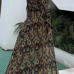 Jessica Bara Pamona Maxi Dress Cover Up Influencer Style