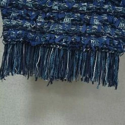 Jessica Bara Ashlynn Gold Button Fringe Crop Top Reve Doll Essentials