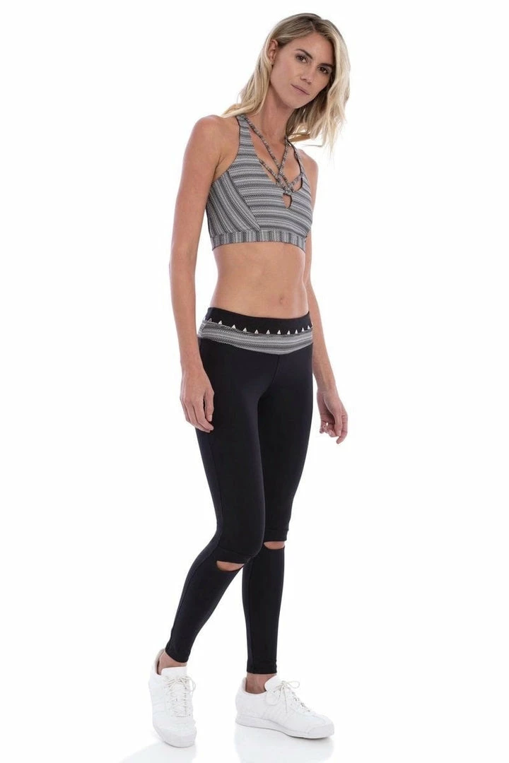 Bottoms Track & Bliss Triangle Studded Leggings