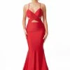 The Event Shop Atria Criss Cross Front Strappy Back Gown