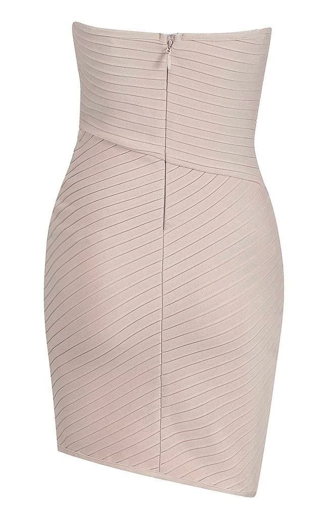 Jessica Bara Arya Strapless Bodycon Mini Dress