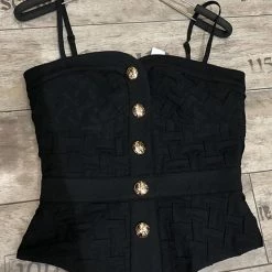 Tops Jessica Bara Amalia Braided Bustier Top