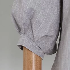 Jessica Bara Connor Bow Striped Button Down Shirt Reve Doll Essentials