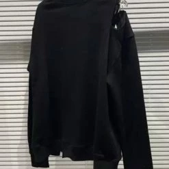 Jessica Bara Kamdyn Long Sleeve Metal Pin Pullover Tops