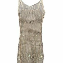 Dresses Jessica Bara Lima Sparkling Mesh Mini Dress