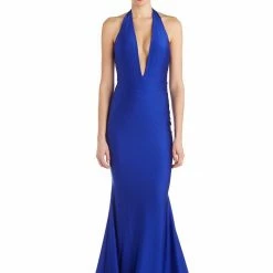 The Event Shop Jessica Bara Karsyn Halter Neck Bodycon Gown