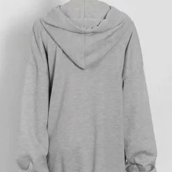 Jessica Bara Mikayla Oversized Pinned Chain Sweatshirt