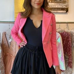 Jessica Bara Claire Ruffle Chiffon Mini Skort Influencer Style