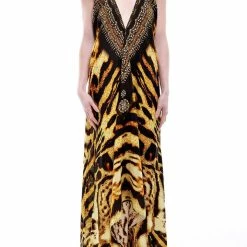 Shahida Parides 3 Ways To Wear Animal Print Maxi Dress