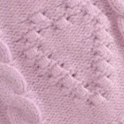 Jessica Bara Lottie Fuzzy Knit Sweater And Skirt Two Piece Set