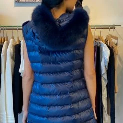 Reve Doll Essentials Luigi Fur Hooded Puffer Vest