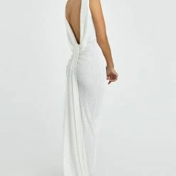 The Event Shop Nicole Bakti Open Back Sequins Gown