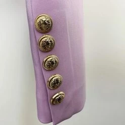 Jessica Bara Dixie Long Sleeve Cropped Blazer